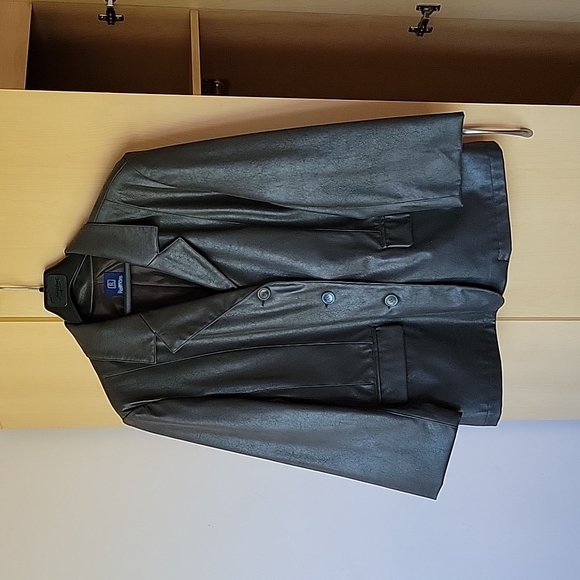 Woman's Leather-inspired Fall Jacket - Picture 1 of 4